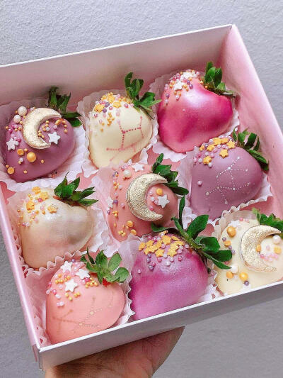 草莓脆皮巧克力