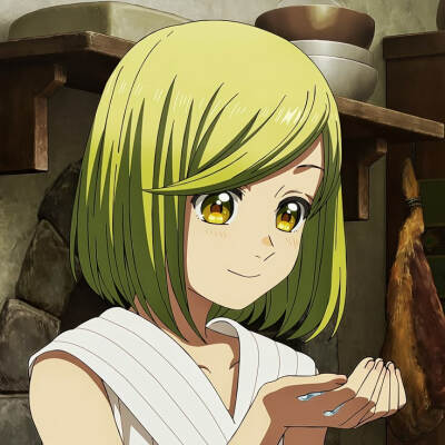 番剧：尖帽子的魔法工坊
角色：可可
动漫女头Δ