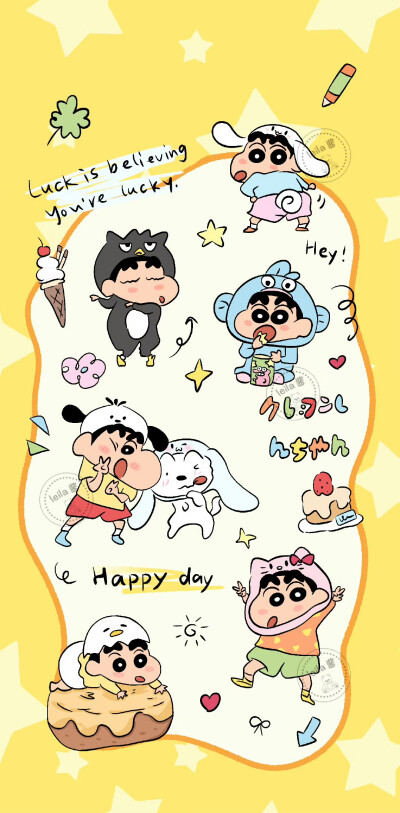 蜡笔小新壁纸套图