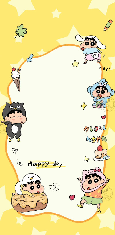 蜡笔小新壁纸套图