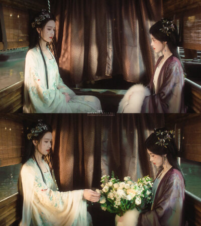 鞠婧祎❀露芜衣
陈都灵❀雾妄言 ​​​