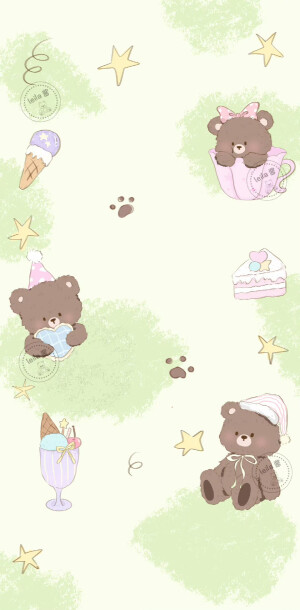 小熊壁纸套图