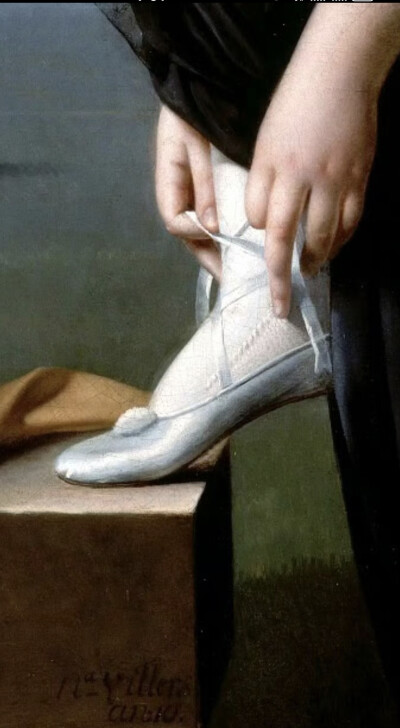 油画中的细节美