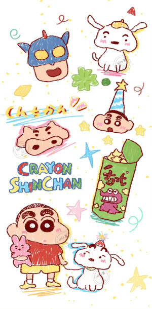 蜡笔小新壁纸套图