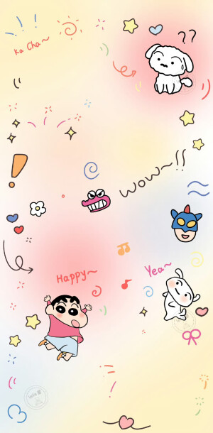 蜡笔小新壁纸套图