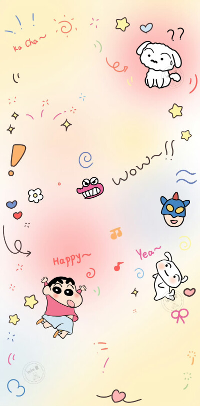 蜡笔小新壁纸套图