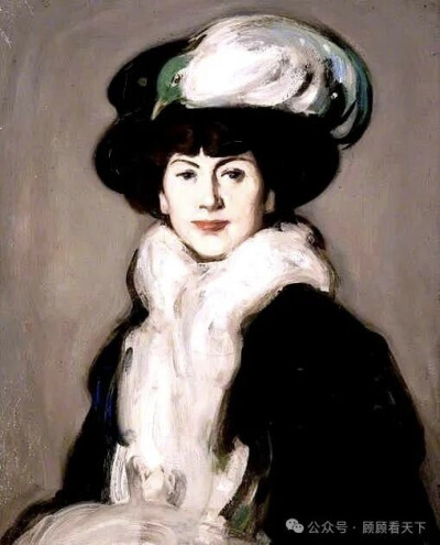 《小鸟帽子：安妮·埃斯特尔·赖斯》（Hat with Bird: Anne Estelle Rice）