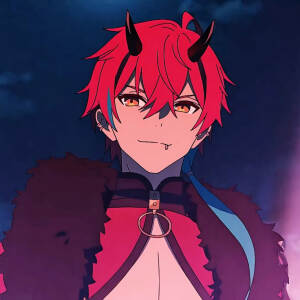 番剧：超时空辉夜姬
角色：帝晃
            动漫男头Δ