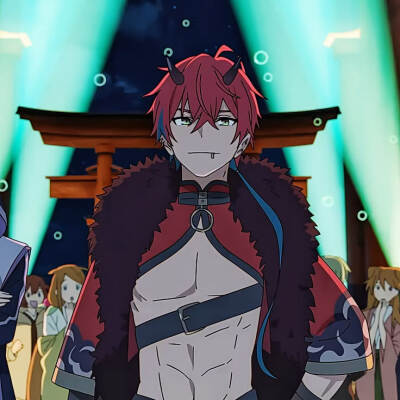 番剧：超时空辉夜姬
角色：帝晃
动漫男头Δ