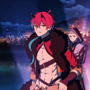 番剧：超时空辉夜姬
角色：帝晃
            动漫男头Δ