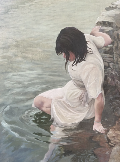 艾琳·博伯格是瑞典画家，属于北欧现实主义与印象主义过渡时期的重要女性艺术家之一。她出生于斯德哥尔摩，曾在瑞典皇家美术学院学习，并与当时许多北欧艺术家一样，赴巴黎深造，受到法国绘画传统的影响。