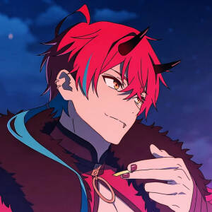 番剧：超时空辉夜姬
角色：帝晃
            动漫男头Δ