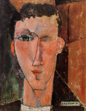 阿梅代奥·莫迪利亚尼，《雷蒙德》（1915）。