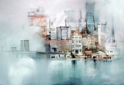 澳大利亚的水彩画家 John Lovett，1953年出生于澳大利亚新南威尔士州。
他的水彩画，艺术视角新颖，用笔随性不羁，色彩绚丽而不觉腻，具有西方浪漫主义气息又不乏中式写意的韵味。
