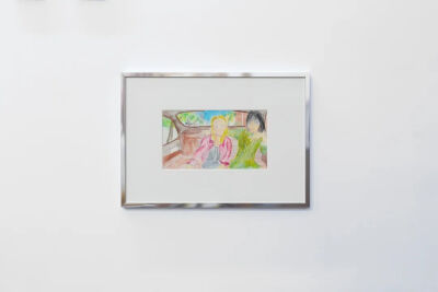 李斯逸，Untitled (concept drawing for New Energy 1)，2025年，图片由艺术家和Cibrián画廊提供