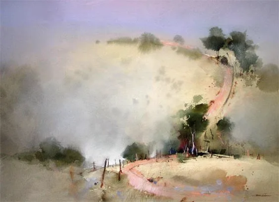 澳大利亚的水彩画家 John Lovett，1953年出生于澳大利亚新南威尔士州。
他的水彩画，艺术视角新颖，用笔随性不羁，色彩绚丽而不觉腻，具有西方浪漫主义气息又不乏中式写意的韵味。
