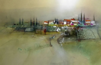 澳大利亚的水彩画家 John Lovett，1953年出生于澳大利亚新南威尔士州。
他的水彩画，艺术视角新颖，用笔随性不羁，色彩绚丽而不觉腻，具有西方浪漫主义气息又不乏中式写意的韵味。
