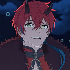 番剧：超时空辉夜姬
角色：帝晃
            动漫男头Δ