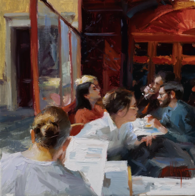 弗拉基米尔·沃列戈夫是一位俄罗斯画家，以轻盈明亮的水彩人物画而广受欢迎。他出生于哈巴罗夫斯克，早年接受严格的学院派训练，后来逐渐形成以水彩为主要媒介的个人风格，在国际艺术市场与大众观众中拥有较高知名度…