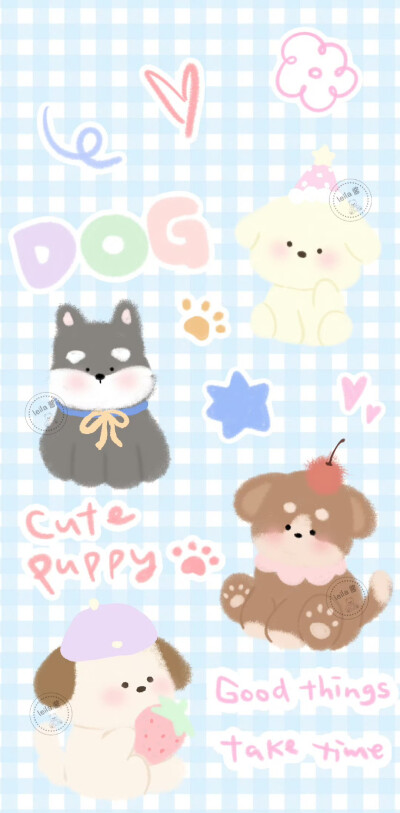 小狗壁纸套图