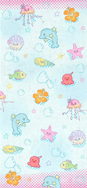 可爱的韩系涂鸦壁纸