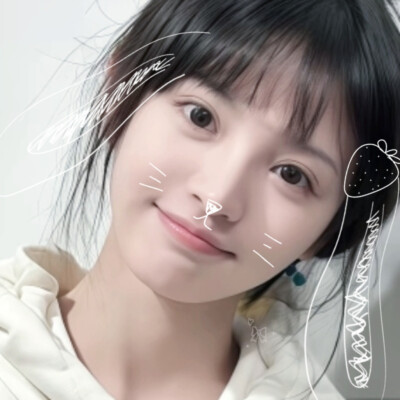 这张怎么贴什么贴纸都介莫可爱阿！已被萌晕……