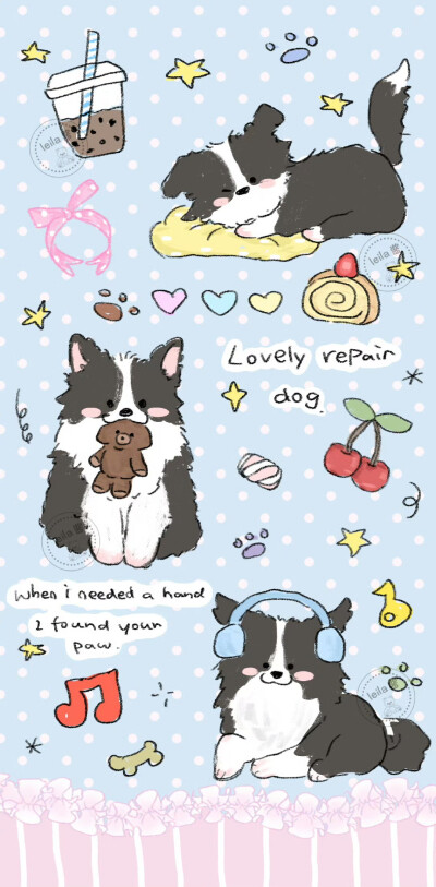 小狗壁纸套图