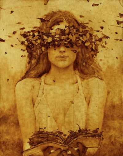 布拉德·昆克尔（Brad Kunkle），1978年出生于宾夕法尼亚州莱海顿。
他以在当代油画中独特地运用金银箔而闻名于世。
他的主题探讨了如何摆脱前几代人的教条、直觉和女性能量的力量，作为在与自然世界共生中寻求启蒙的…