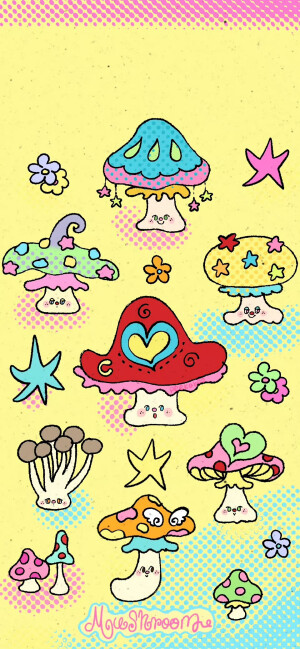 可爱的韩系涂鸦壁纸