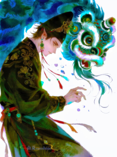 意气风发天上走，少年起舞不回头。