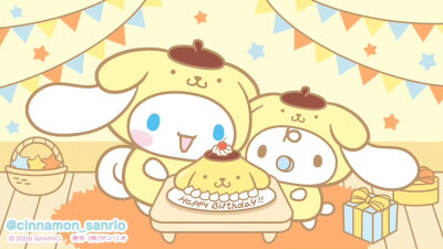 布丁狗生日快乐