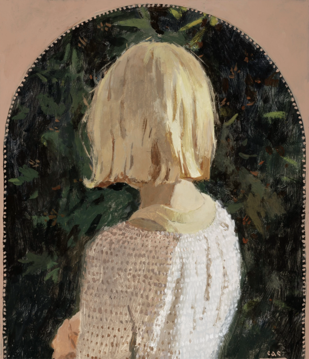 科尔比·A·桑福德是一位美国写实人物与静物画家，以把日常生活中看似平凡的瞬间以温柔、诗意的方式再现而著称。他成长在一个非常“非典型”的家庭环境：小时候被允许在自己卧室的墙上画画；也曾住在蒙古包（yurt）里；家庭鼓励他的创造力与实验精神。他的画作题材常是“安静的亲密瞬间”：父亲与孩子的互动、家里的场景、自然界中平凡的小事物，或者微小日常中的光影与色彩变化。科尔比的色调偏好柔和、低饱和、带有土色调，色彩不求张扬，而在朴素中体现情绪与光感。他也常在画作旁搭配短诗或文字，通过文字与图像的结合，增强作品的情感回响。