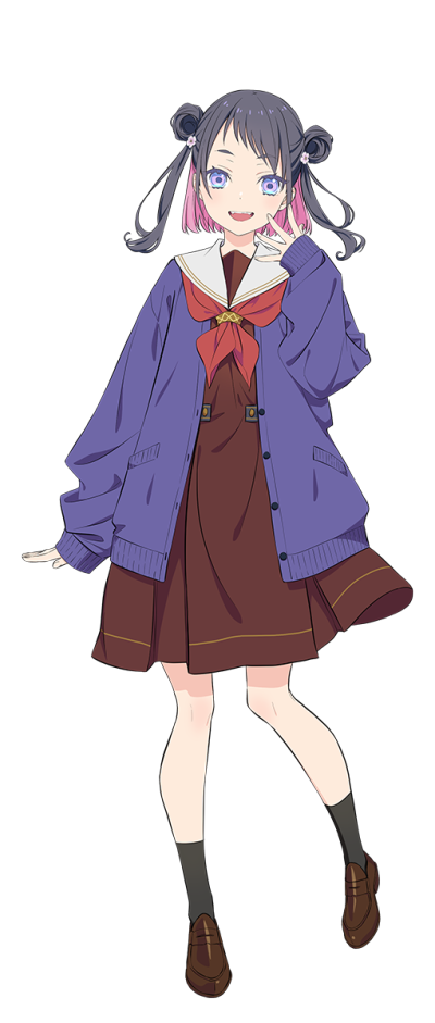 106新生（转自B站NO_10字幕组）
锦上舞香CV. 星宮 じゅりあ（暂译：星宫茱莉亚）
胡桃桥中学校三年生。
在好友令泽葵的带领下，来到了莲之空女学院正在举办的Bloom Garden Party。
喜欢直率表达自己的想法，是个不…