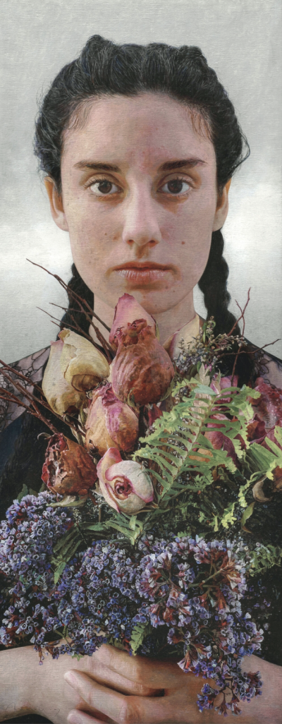 马科斯·雷伊（西班牙）是一位自学成才的现实主义／超现实主义画家，其作品融合细致的人像描写与象征性意象，以及对光线、质感与瞬间情绪的敏锐刻画。