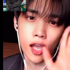 截的跟脸贴一样，不知道啥意思