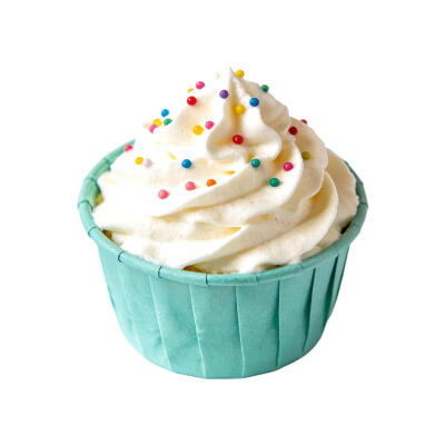 纸杯蛋糕白底头像