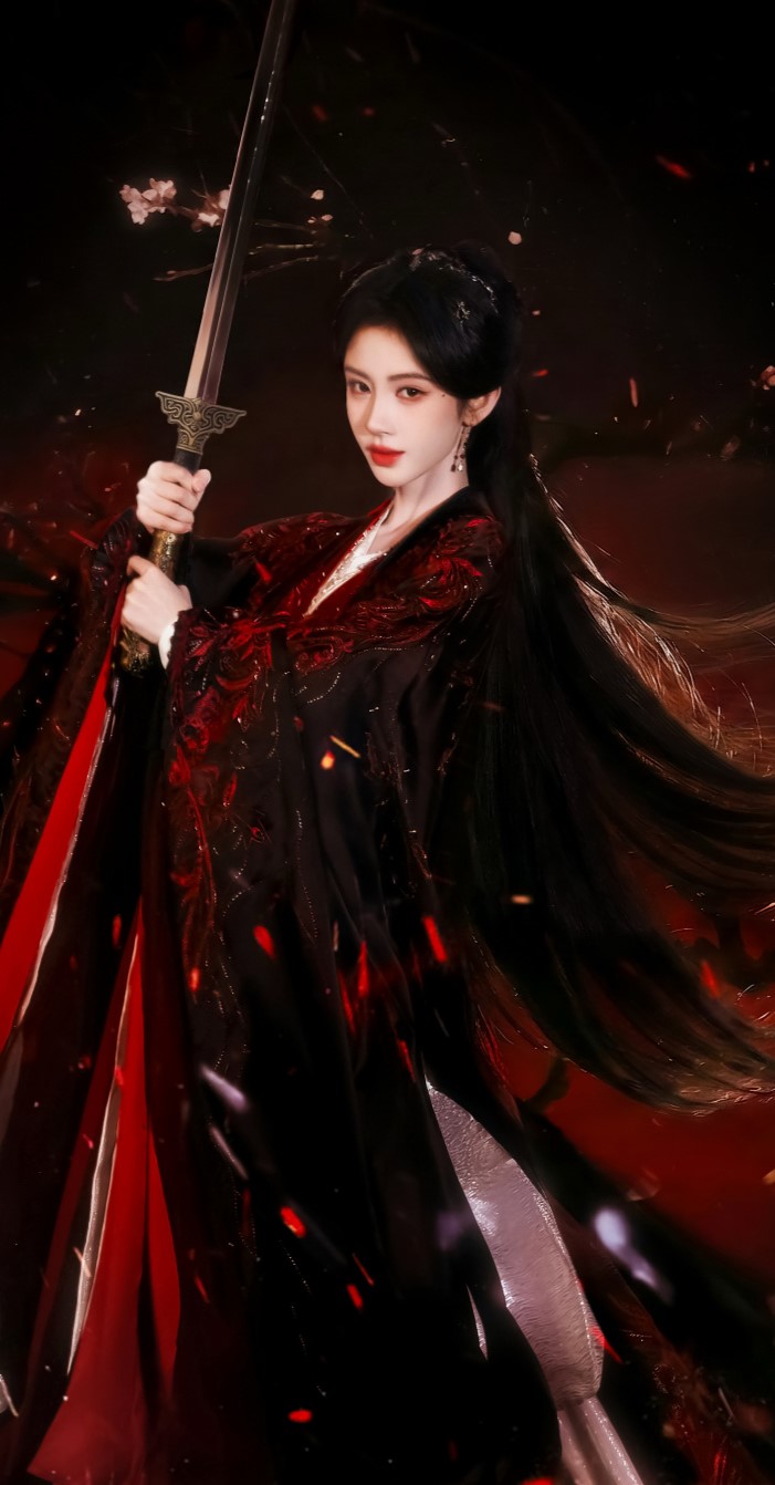 鞠婧祎《月鳞绮纪》露芜衣