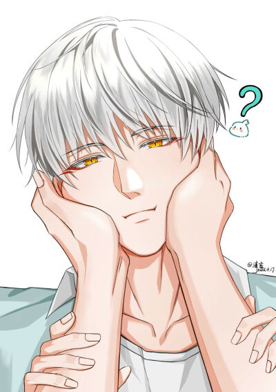 光与夜之恋齐司礼同人
原画师小红地瓜：清言_yq，小音符：清言