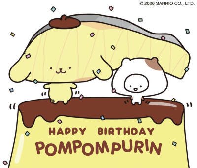 切片妞布丁狗生日