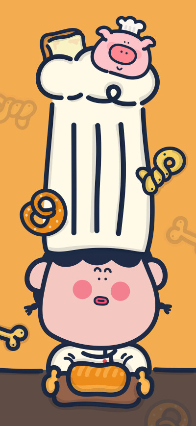 圆滚滚的福气感