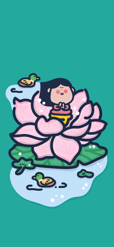 圆滚滚的福气感