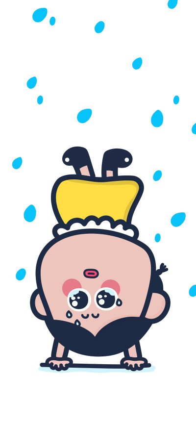 圆滚滚的福气感