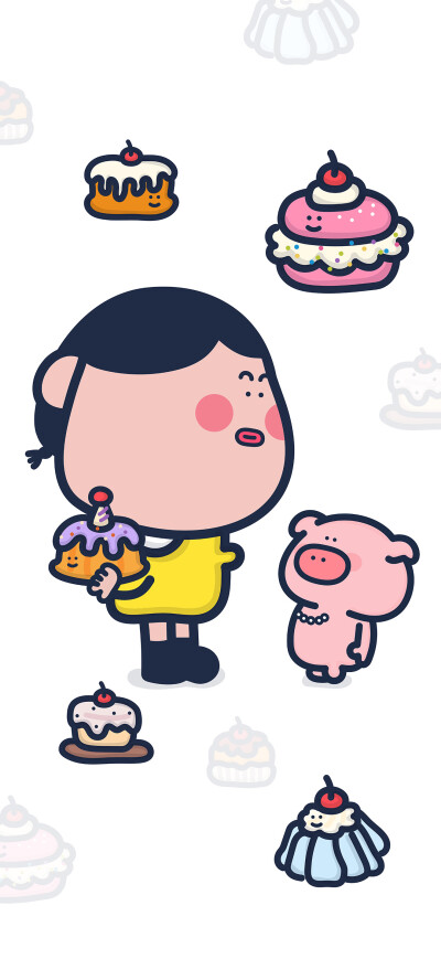 圆滚滚的福气感