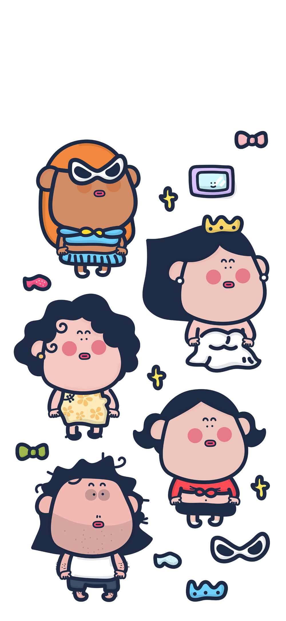 圆滚滚的福气感