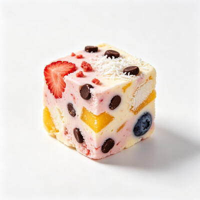 酸奶块白底头像