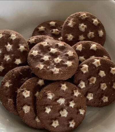 巧克力星星曲奇饼干