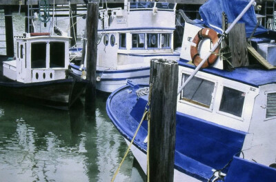 美国著名画家丹尼·邦德 Denny Bond生活在美国宾夕法尼亚州，他是一位屡获殊荣的水彩画家和插画家。 ​​​