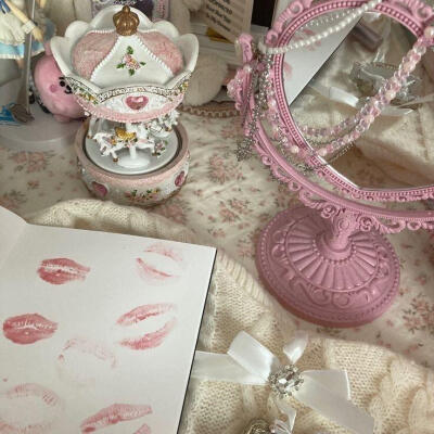 少女心 复古 粉色系