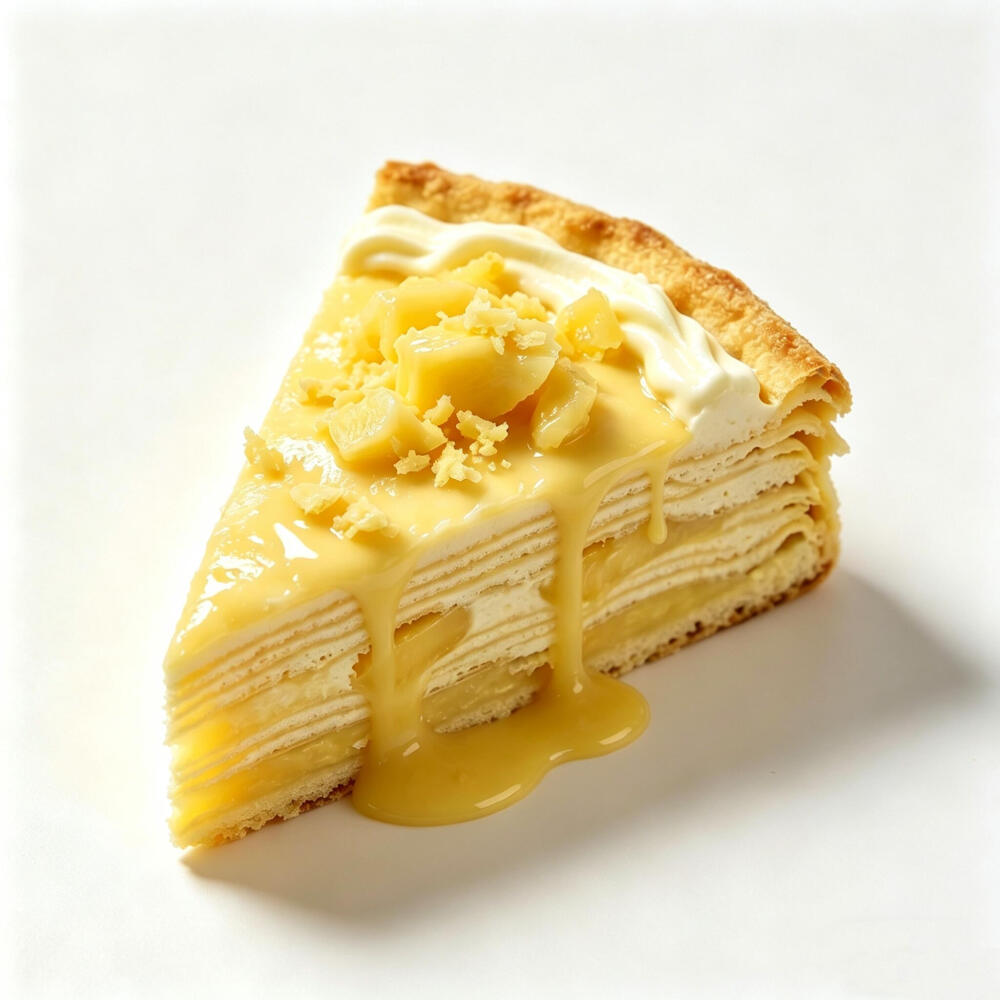 榴莲甜品白底头像