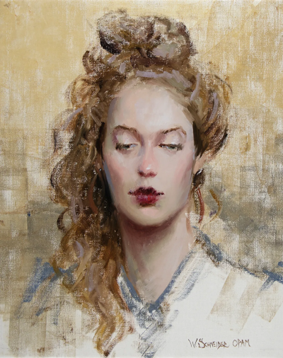 威廉·施耐德是一位在油画与粉彩领域均达到大师级水准的美国当代写实主义画家。他的人生经历颇具传奇色彩：早年作为音乐人活跃于摇滚乐队并发行唱片，随后转战金融界成为投资咨询公司合伙人，直到2010年才正式成为全…